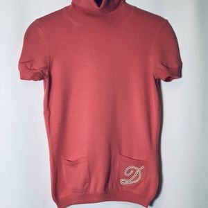 Dsquared2 short lana wool sweater